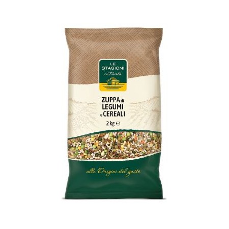 ZUPPA MEDITERRANEA LEGUMI E CEREALI KG.2